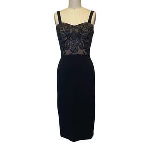 Elegant Black Lace Dress